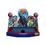 inflatable Superman bouncy castle